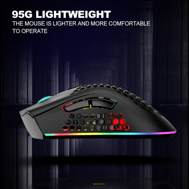 Rechargeable LED Light Gaming Mouse