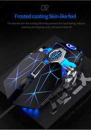 7 Button LED Colorful Backlit Gaming Mouse