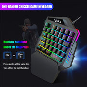 Mini Mobile Controller Gaming Keyboard